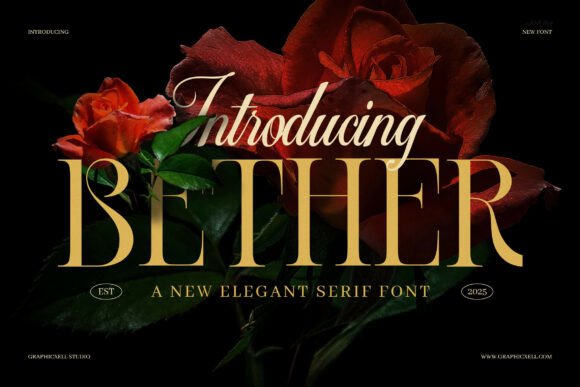 Bether Serif: A Modern Serif Font for Polished Branding