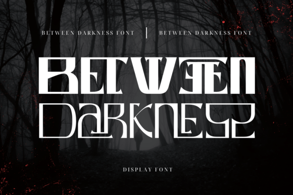 Between Darkness Font for Modern Branding Projects