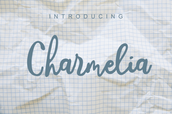 Charmelia: A Playful Script Font for Modern Branding