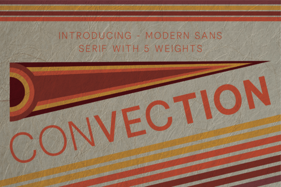 Convection Font: A Modern Sans Serif for Web Design