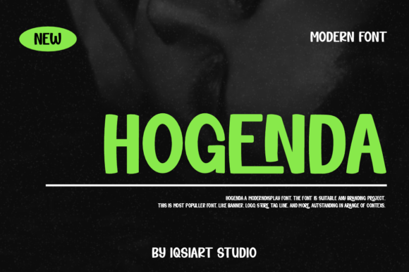 Discover Hogenda: A Modern Sans Serif Font for Bold Web Designs