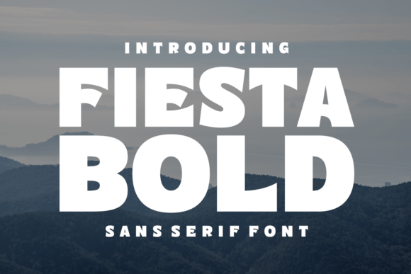 Fiesta Bold for Web Design and Branding