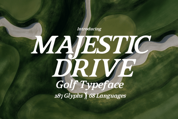 Majestic Drive: A Serif Font for Timeless Branding