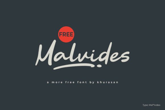 Malvides: A Handwritten Script Font for Modern Campaigns