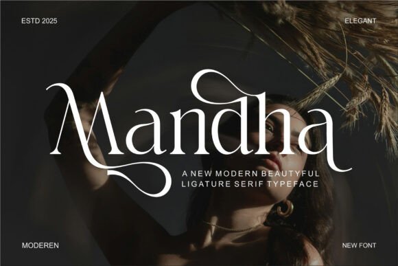 Mandha Serif Font for Web Design