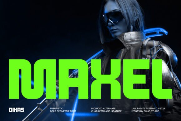 Maxel Font for Modern Branding Projects