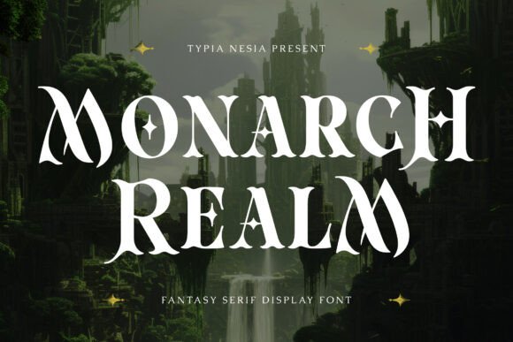 Monarch Realm Serif Font for Editorial Design