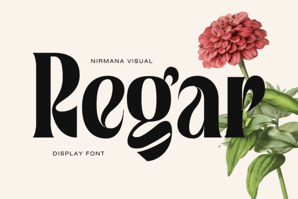 Regar: A Bold Serif Font for Editorial Design