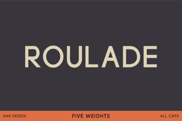 Roulade Font: A Modern Sans Serif for Editorial Elegance