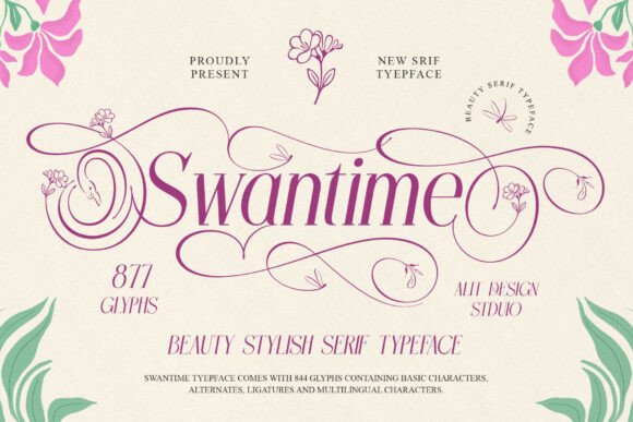 Swantime: A Serif Font That Elevates Brand Design
