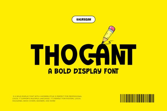 Thocant: A Modern Sans Serif Font for Professional Branding