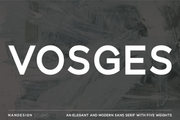 Vosges Font: Elevating Your Campaigns with Clean Typography